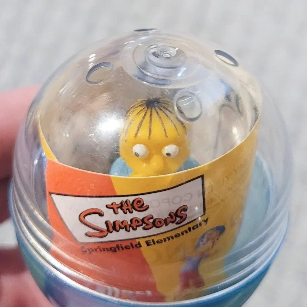 Simpsons Tomy Gacha Figures & Silly Putty w/ Molding Stamps Sealed - Picture 10 of 13